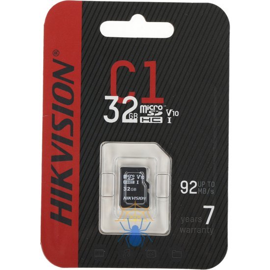 Флеш карта microSDHC 32GB Hikvision HS-TF-C1(STD)/32G/ZAZ01X00/OD w/o adapter фото 2