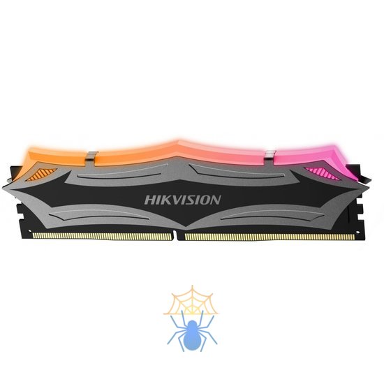 Память DDR4 8Gb 3200MHz Hikvision HKED4081CBA2D2ZA4/8G U100 RGB RTL Gaming PC4-25600 CL16 DIMM 288-pin 1.35В с радиатором Ret фото