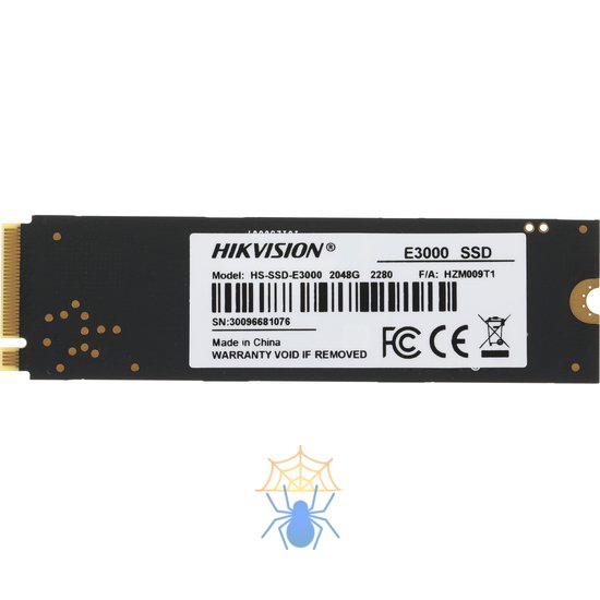 Накопитель SSD Hikvision PCIe 3.0 x4 2TB HS-SSD-E3000/2048G HS-SSD-E3000/2048G Hiksemi M.2 2280 фото