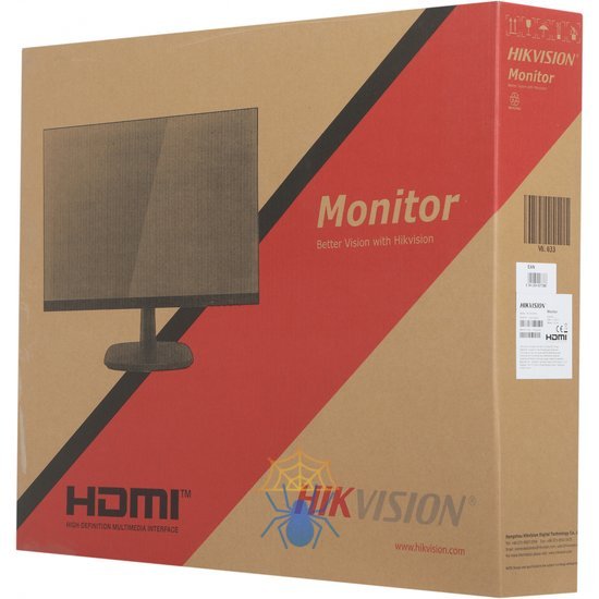 Монитор Hikvision 23.8" DS-D5024FN черный TFT LED 14ms 16:9 HDMI матовая 1000:1 250cd 178гр/178гр 1920x1080 60Hz VGA 3.43кг фото 13