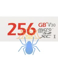 Флеш карта microSDXC 256GB Hikvision HS-TF-C1(STD)/256G/Adapter C1 V30 + adapter фото 6