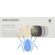 Накопитель SSD Hikvision USB-C 256Gb HS-ESSD-T100I 256G BLACK HS-ESSD-T100I 256G Black Hiksemi 1.8" черный фото 7