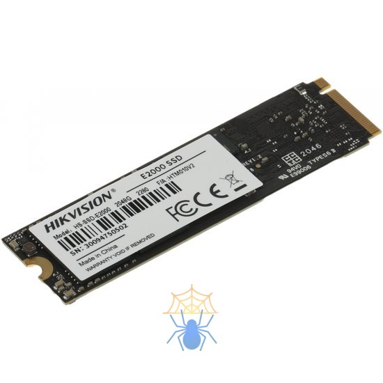 Накопитель SSD Hikvision PCIe 3.0 x4 2TB HS-SSD-E2000/2048G HS-SSD-E2000/2048G Hiksemi E2000 M.2 2280 фото 2