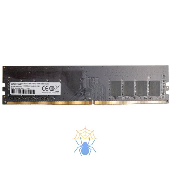 Память DDR4 8Gb 3200MHz Hikvision HKED4081CAB2F1ZB1/8G RTL PC4-25600 CL18 DIMM 288-pin 1.2В Ret фото