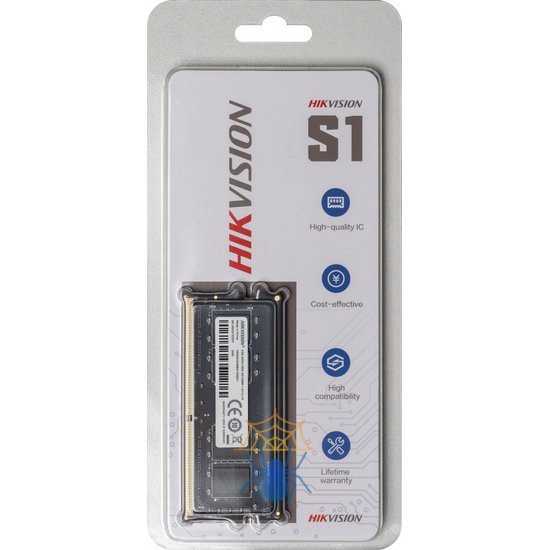 Память DDR4 4Gb 2666MHz Hikvision HKED4042BBA1D0ZA1/4G RTL PC4-21300 CL19 SO-DIMM 260-pin 1.2В Ret фото