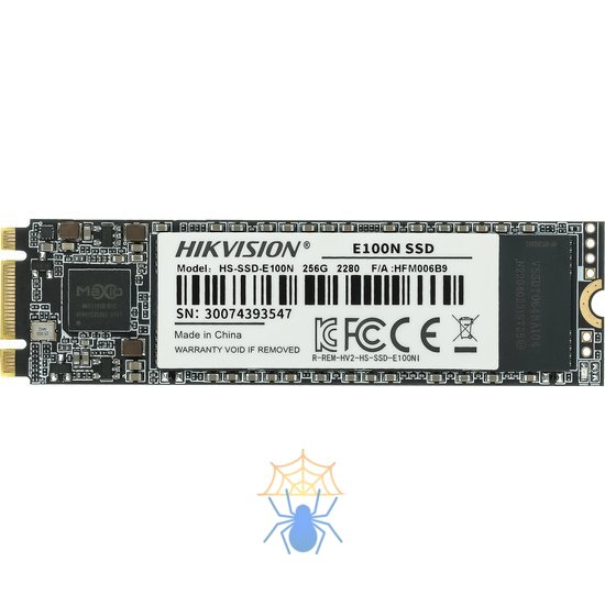 Накопитель SSD Hikvision SATA-III 256GB HS-SSD-E100N/256G HS-SSD-E100N/256G Hiksemi M.2 2280 фото 4