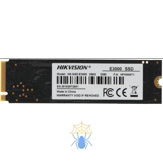 Накопитель SSD Hikvision PCIe 3.0 x4 256GB HS-SSD-E3000/256G HS-SSD-E3000/256G Hiksemi E3000 M.2 2280 фото