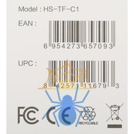 Флеш карта microSDXC 64GB Hikvision HS-TF-C1(STD)/64G/Adapter фото 4