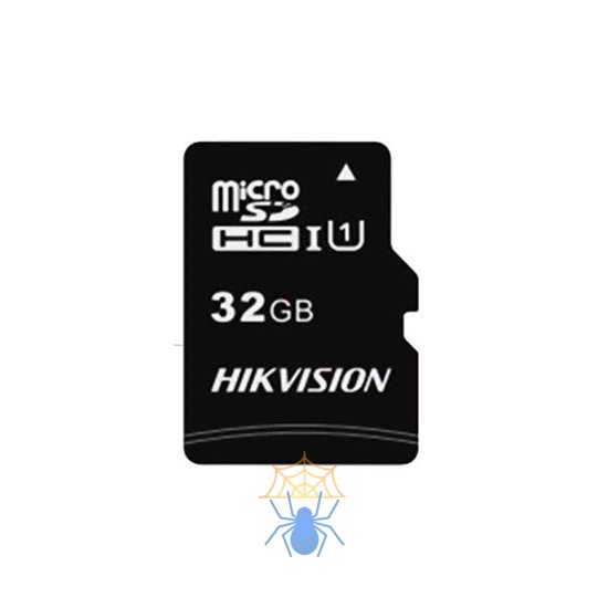 Флеш карта microSDHC 32GB Hikvision HS-TF-C1(STD)/32G/Adapter фото