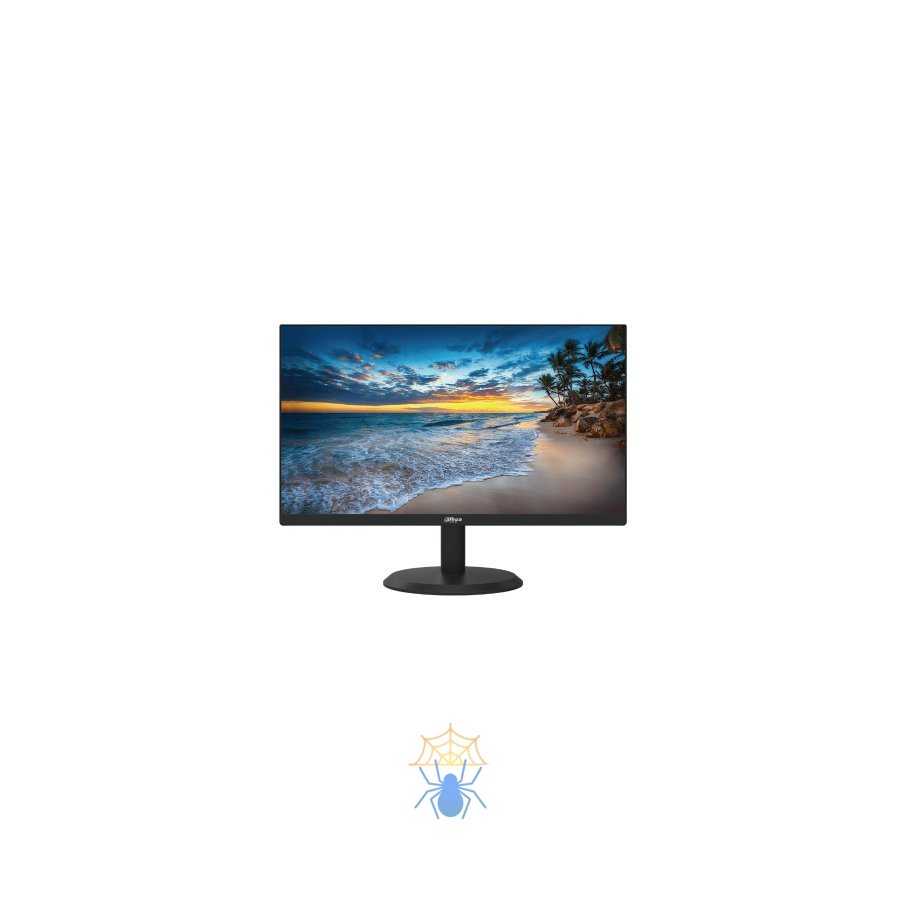 Монитор Dahua 21.5" LM22-H200 VA LED 16:9 1920x1080 6ms 1000:1 250cd 178/178 D-sub HDMI MM 60Hz 24/7 ready VESA Black 2 years фото