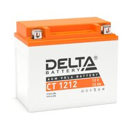 Стартерный аккумулятор Delta Battery CT 1212 3401010030014