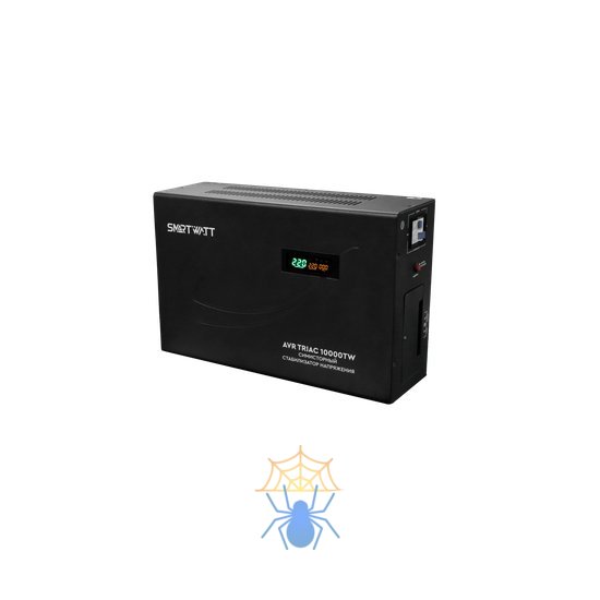 Стабилизатор напряжения Smartwatt AVR Triac 10000TW 10000ВА черный фото 2