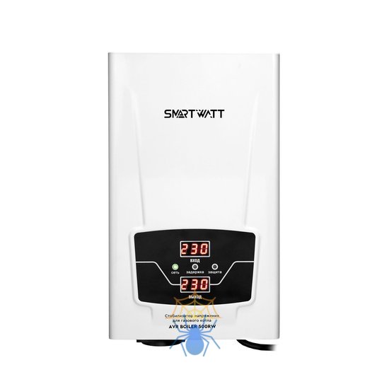 Стабилизатор напряжения Smartwatt AVR Boiler 500RW 500ВА белый фото