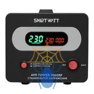 Стабилизатор напряжения Smartwatt AVR Tower 1000RF 1000ВА черный фото