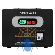 Стабилизатор напряжения Smartwatt AVR Tower 12000RF 12000ВА черный фото