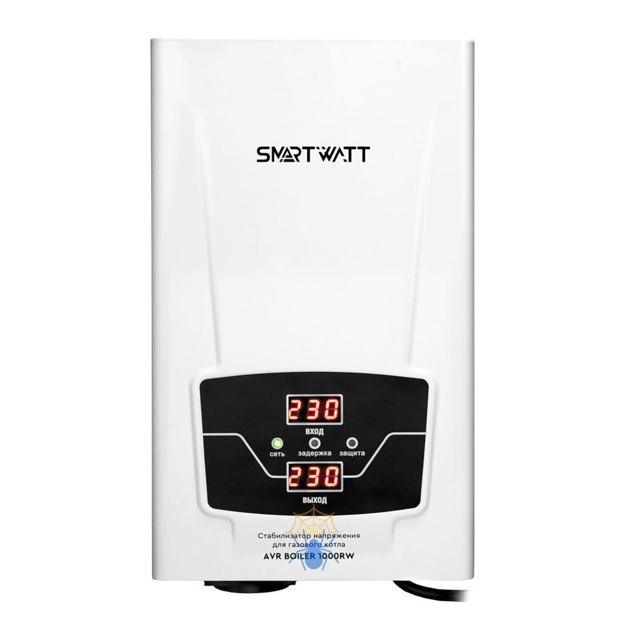 Стабилизатор напряжения Smartwatt AVR Boiler 1000RW 220Вт 1000ВА белый фото