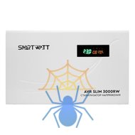 Стабилизатор напряжения Smartwatt AVR Slim 3000RW 3000ВА белый фото