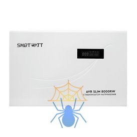 Стабилизатор напряжения Smartwatt AVR Slim 8000RW 8000ВА белый фото