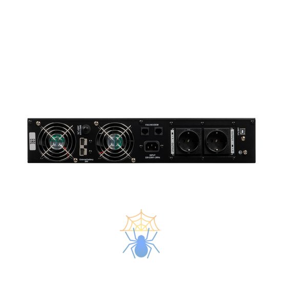 RAPAN-UPS 2000-RACK-IN-4X9 ИБП 1400 Вт, Line-interactive, синус, встроенные АКБ 4 шт.x 9Ah фото 6