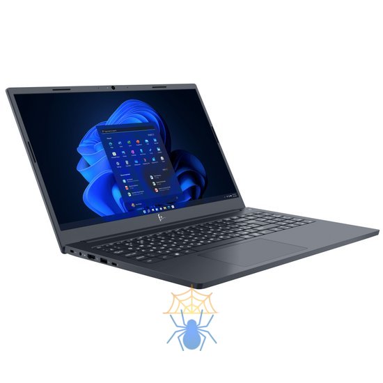 FLAPTOP I FLTP-5i5-16512-w  15.6'' FHD1920x1080 IPS/Intel Core i5-1235U 1.30~4.40GHz 2+8cores/16GB/512GB SSD/Integrated/WiFi/BT5.0/1.0MP/microSD/RJ45/CASE/48Wh/7.0h/1.78kg/ОСнова/1Y/GREY фото 4