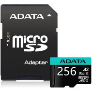 Флеш карта microSDXC ADATA AUSDX256GUI3V30SA2-RA1