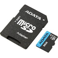 Флеш карта microSDXC ADATA AUSDX64GUICL10A1-RA1