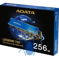 Накопитель SSD A-Data PCIe 3.0 x4 256GB ALEG-700-256GCS Legend 700 M.2 2280 фото 7