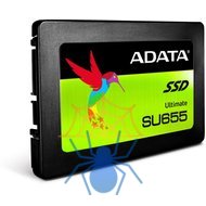 Накопитель SSD A-Data SATA III 240Gb ASU655SS-240GT-C Ultimate SU655 2.5" фото 2