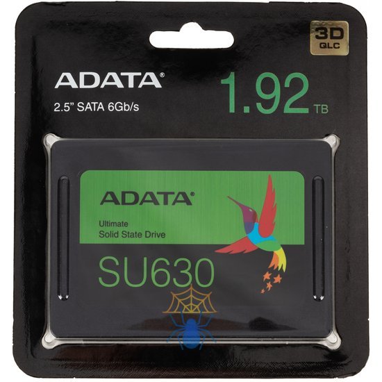 SSD жесткий диск SATA2.5" 1.92TB NAND FLASH ASU630SS-1T92Q-R ADATA фото 2