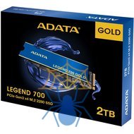 SSD жесткий диск M.2 2280 2TB SLEG-700G-2TCS-S48 ADATA фото 9