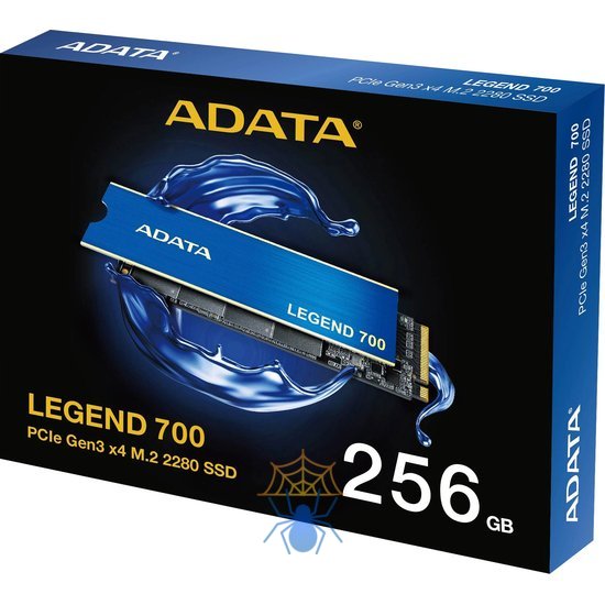 Накопитель SSD A-Data PCIe 3.0 x4 256GB ALEG-700-256GCS Legend 700 M.2 2280 фото 7