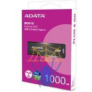 SSD внешний жесткий диск USB3.2 1TB SC610-1000G-CBK/RD ADATA фото 6