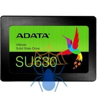 SSD ADATA SU630 240Гб Наличие SATA 3.0 3D NAND Скорость записи 450 Мб/сек. Скорость чтения 520 Мб/сек. 2,5" TBW 50 Тб Время наработки на отказ 1500000 ч. ASU630SS-240GQ-R фото