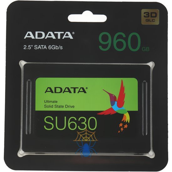 SSD жесткий диск SATA2.5" 960GB NAND FLASH ASU630SS-960GQ-R ADATA фото