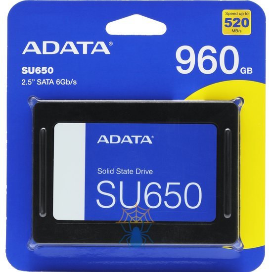 SSD жесткий диск SATA2.5" 960GB NAND FLASH ASU650SS-960GT-R ADATA фото 4