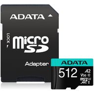 Флеш карта microSDXC ADATA AUSDX512GUI3V30SA2-RA1