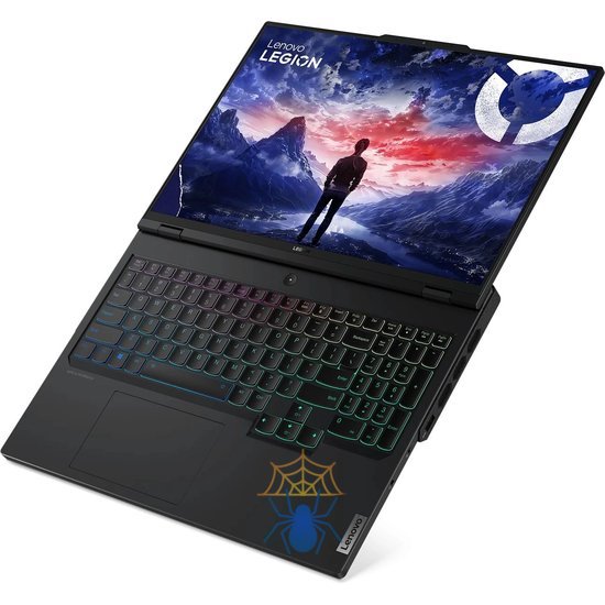 Ноутбук Lenovo Legion Pro 7 16IRX9H Core i9 14900HX 32Gb SSD1Tb NVIDIA GeForce RTX4090 16Gb 16" IPS WQXGA (2560x1600) noOS black WiFi BT Cam (83DE004HRK) фото 5