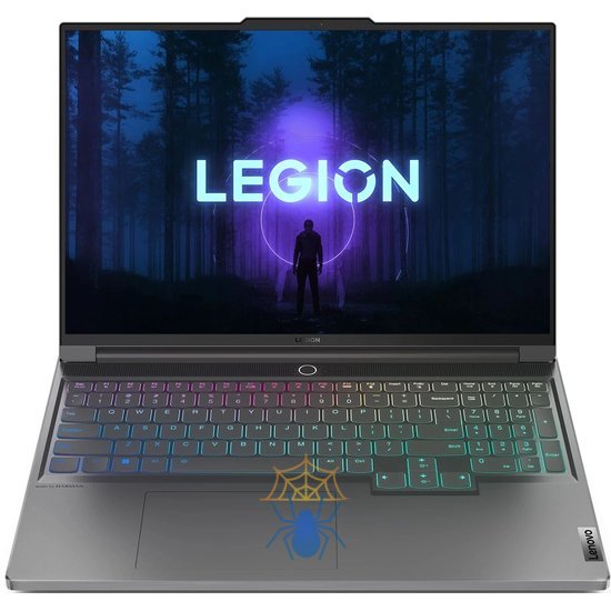 Ноутбук Lenovo Legion Slim 7 16IRH8 Core i7 13700H 16Gb SSD512Gb NVIDIA GeForce RTX4060 8Gb 16" IPS 3.2K (3200x2000) noOS grey WiFi BT Cam (82Y3001BRK) фото