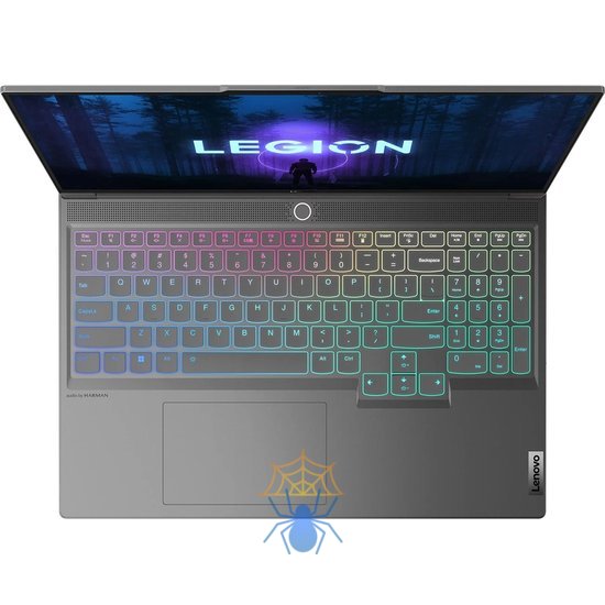 Ноутбук Lenovo Legion Slim 7 16IRH8 Core i7 13700H 16Gb SSD512Gb NVIDIA GeForce RTX4060 8Gb 16" IPS 3.2K (3200x2000) noOS grey WiFi BT Cam (82Y3001BRK) фото 4