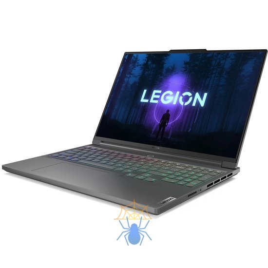 Ноутбук Lenovo Legion Slim 7 16IRH8 Core i7 13700H 16Gb SSD512Gb NVIDIA GeForce RTX4060 8Gb 16" IPS 3.2K (3200x2000) noOS grey WiFi BT Cam (82Y3001BRK) фото 2