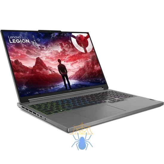 Ноутбук Lenovo Legion Slim 5 16AHP9 Ryzen 7 8845HS 32Gb SSD1Tb NVIDIA GeForce RTX4060 8Gb 16" IPS WQXGA (2560x1600) noOS grey WiFi BT Cam (83DH002WRK) фото 2