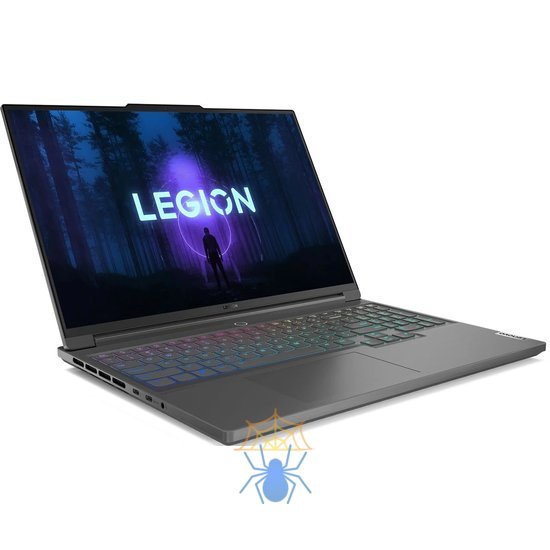 Ноутбук Lenovo Legion Slim 7 16IRH8 Core i7 13700H 16Gb SSD512Gb NVIDIA GeForce RTX4060 8Gb 16" IPS 3.2K (3200x2000) noOS grey WiFi BT Cam (82Y3001BRK) фото 3