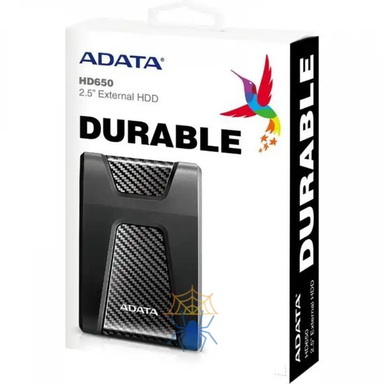 Внешний жесткий диск USB3.1 2.5" BLACK AHD650-1TU31-CBK ADATA фото 4