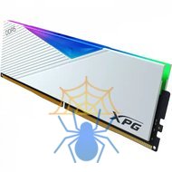 Модуль памяти XPG LANCER RGB DDR5-7200 AX5U7200C3416G-DCLARWH, CL34, 1.4V K2*RGB WHITE ADATA фото 3