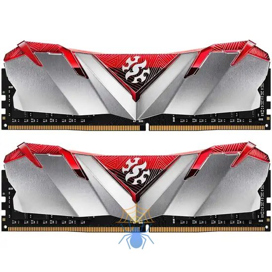 Модуль памяти ADATA (2x16GB) DDR4 UDIMM, XPG GAMMIX D30, 3200MHz CL16-20-20, 1.35V, Красный Радиатор фото