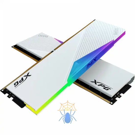 Модуль памяти XPG LANCER RGB DDR5-7200 AX5U7200C3416G-DCLARWH, CL34, 1.4V K2*RGB WHITE ADATA фото 4