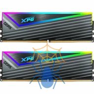 Модуль памяти XPG CASTER RGB DDR5-6400 AX5U6400C3216G-DCCARGY,CL32, 1.4V K2*RGB GRAY ADATA фото 2