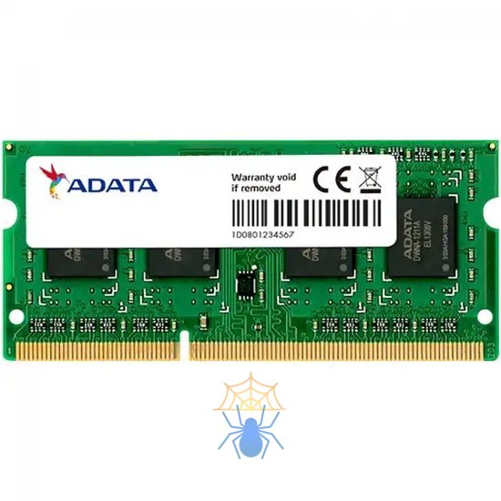 Память DDR3L 1600MHz ADATA ADDS1600W4G11-S Premier RTL PC3L-12800 CL11 SO-DIMM 240-pin 1.35В dual rank Ret фото