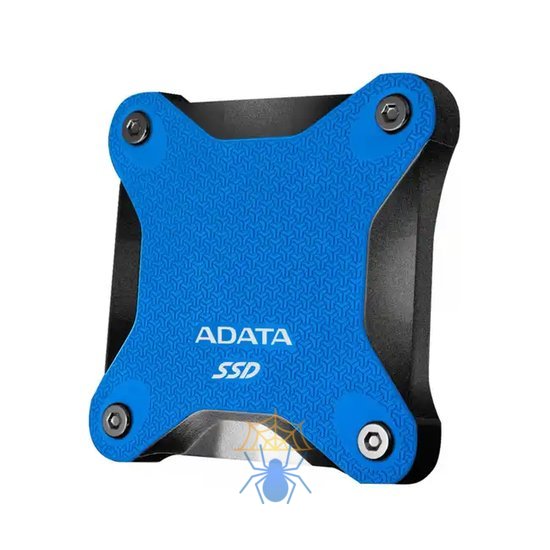 Накопитель SSD ADATA USB 3.0 480Gb ASD600Q-480GU31-CBL SD600Q 1.8" синий фото