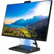 Моноблок Lenovo IdeaCentre AIO 3 27ALC6 27" FHD (1920x1080) IPS 250N, Ryzen 3 7330U, 2x4GB DDR4-3200, 512GB SSD M.2, Radeon Graphics, WiFi6, BT, 5.0MP Cam, Wireless KB&Mouse, NoOS, Black, 1Y фото 2